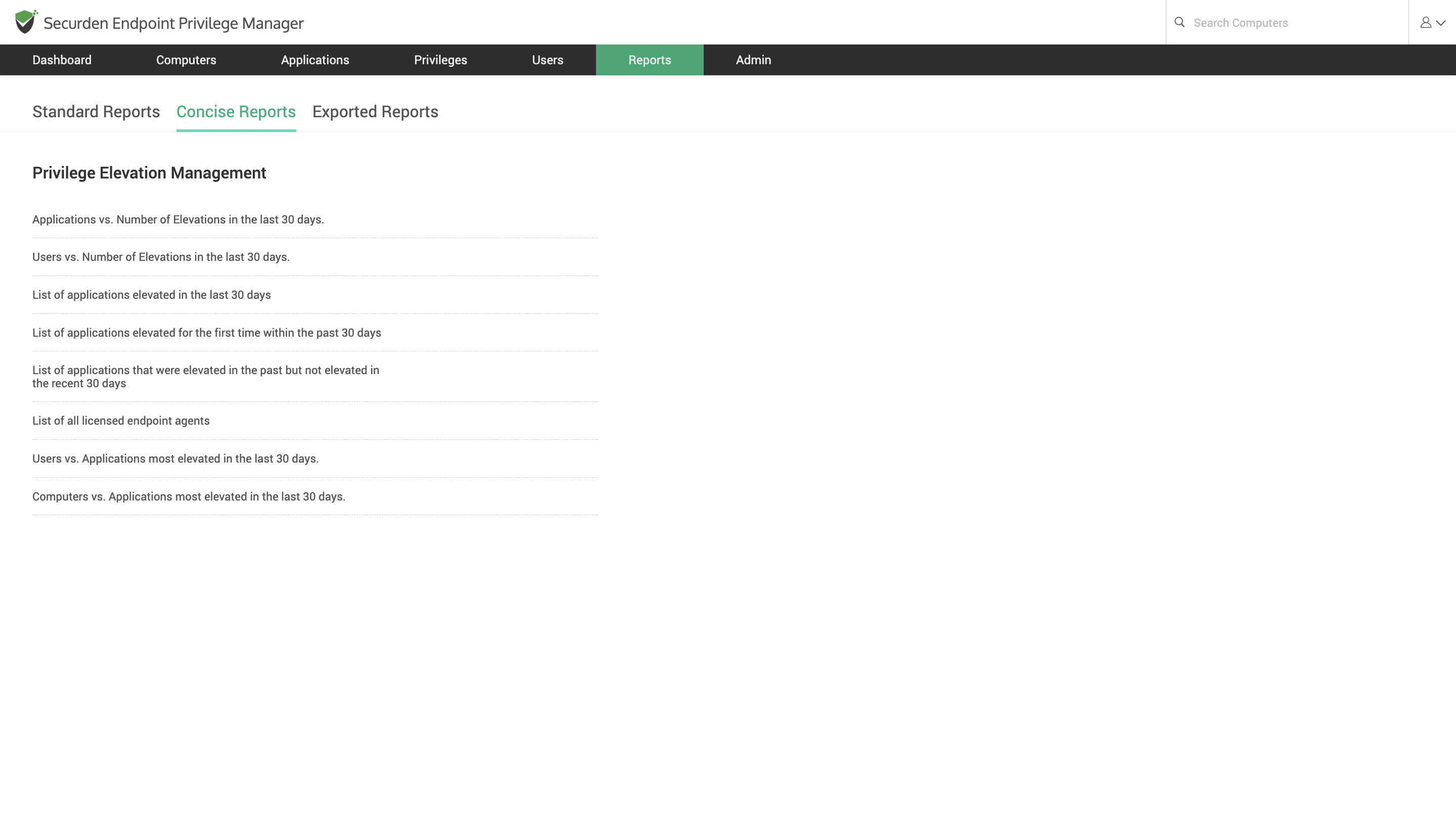 Custom Concise Reports In EPM