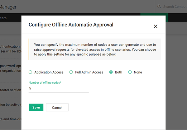 Securden Appplication Policies