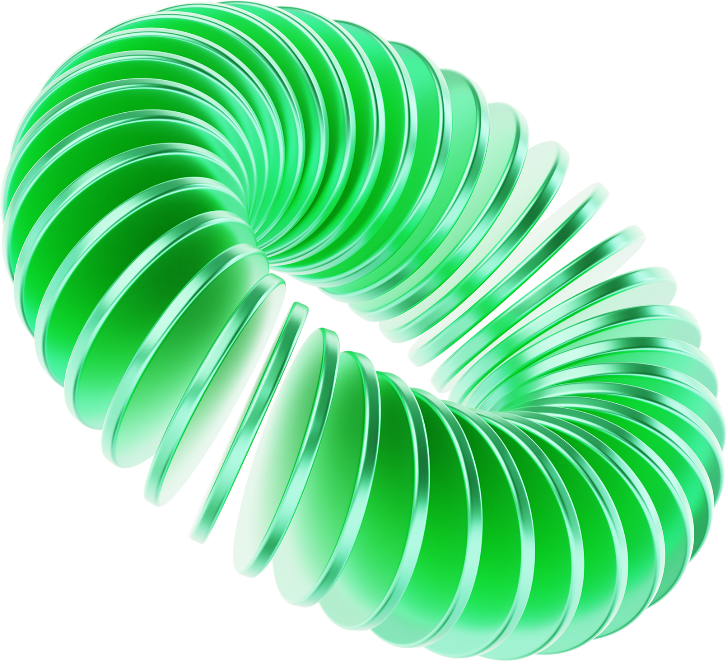 Green circular Graphic