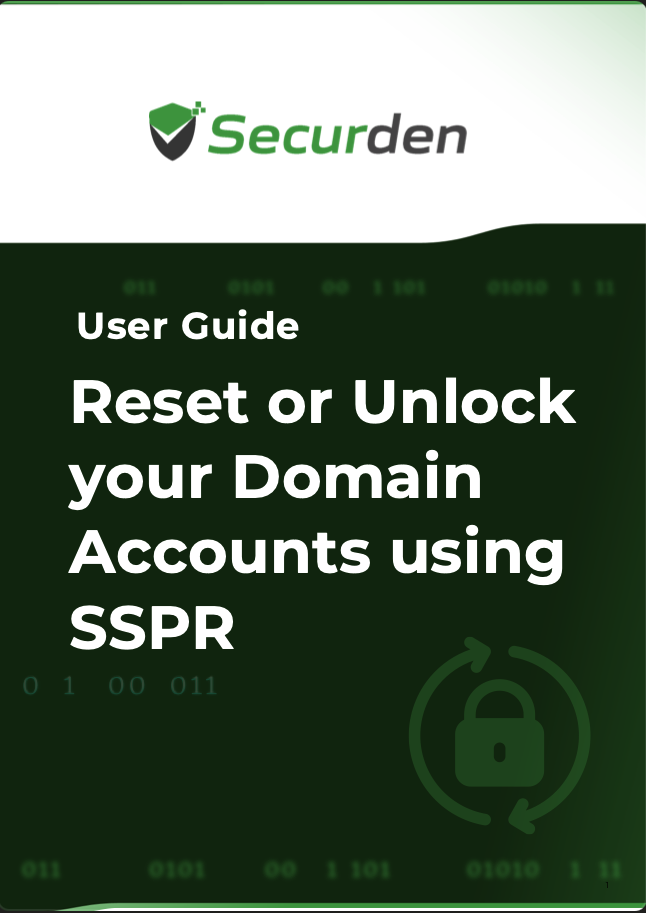 SSPR User Guide